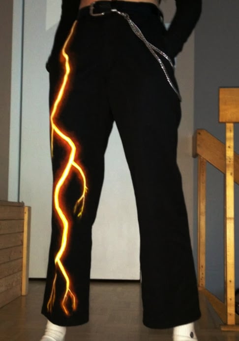 Lightning pants online